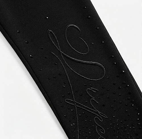 DripCartel Crystal Script Sweatpants